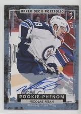 2015-16 Upper Deck Portfolio Rookie Color Photos Nicolas Petan #233 Auto 1e15