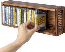 Cassette Tape Storage Farmhouse Style Cassette Rack Towe Table/Wall Mount Rustic