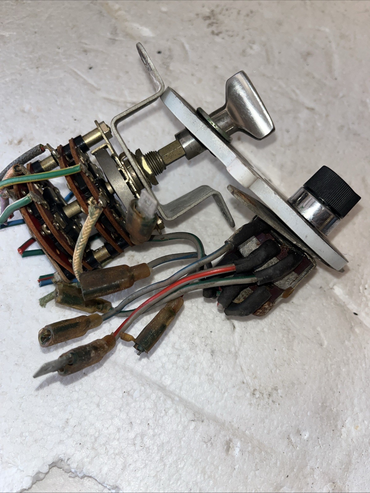 1974 Rolls Royce Silver Shadow Front Dash Wiper Control Radio Balance Switch OEM
