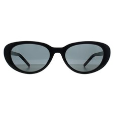 Image of Saint Laurent Sunglasses SL M154 001 Shiny Black Grey