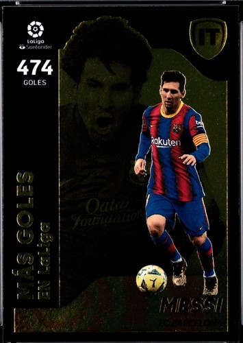 2020 PANINI COLECCIONES ESTE LA LIGA SPANISH SERIE 10 LIONEL MESSI