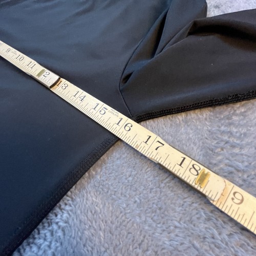 Under Armour Shirt Youth Large Long Sleeve Base Layer Heat Gear Black Ski Sports - Picture 5 of 7