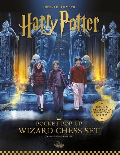 Harry Potter: The Pocket Pop-Up Wizard Chess Set by  Insight ... - 9798886638042