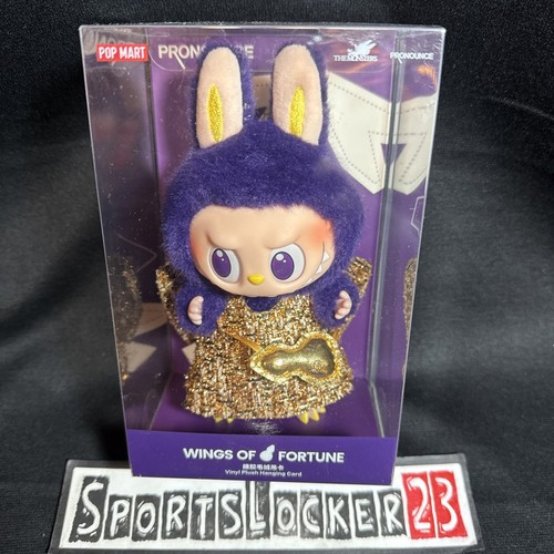 Pop Mart LABUBU × PRONOUNCE WINGS OF FORTUNE Original Vinyl Plush Hanging Card⚡️