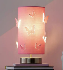 Butterfly Cutout Table Lamp - Pink - BRAND NEW in open box