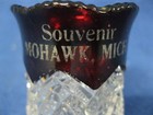 Mohawk Michigan souvenir ruby flash toothpick holder — photo 5