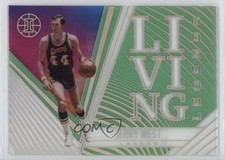 2020-21 Panini Illusions Living Legends Emerald Jerry West #20 HOF 12ps