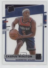 2020-21 Panini Clearly Donruss Rated Rookie Purple Cassius Winston #82 2qw