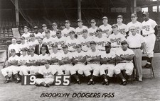 1955 BROOKLYN DODGERS TEAM PHOTO BASEBALL MLB POSTER PICTURE VIN SCULLY -11