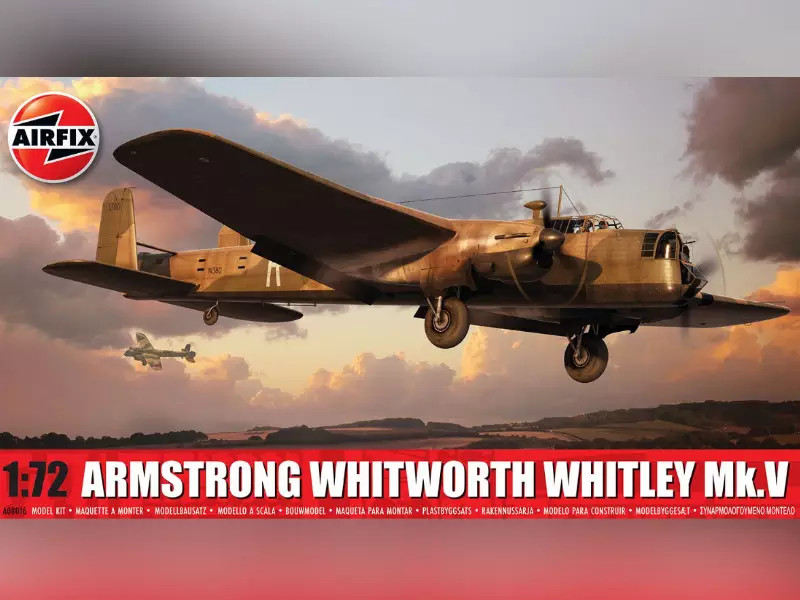 Maquette Airfix A08016 du bombardier britannique Whitley Mk.V à l'échelle 1/72