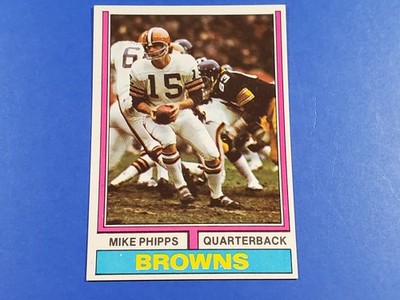 1974 TOPPS FOOTBALL #087 MIKE PHIPPS HIGH GRADE NEAR MINT NRMT