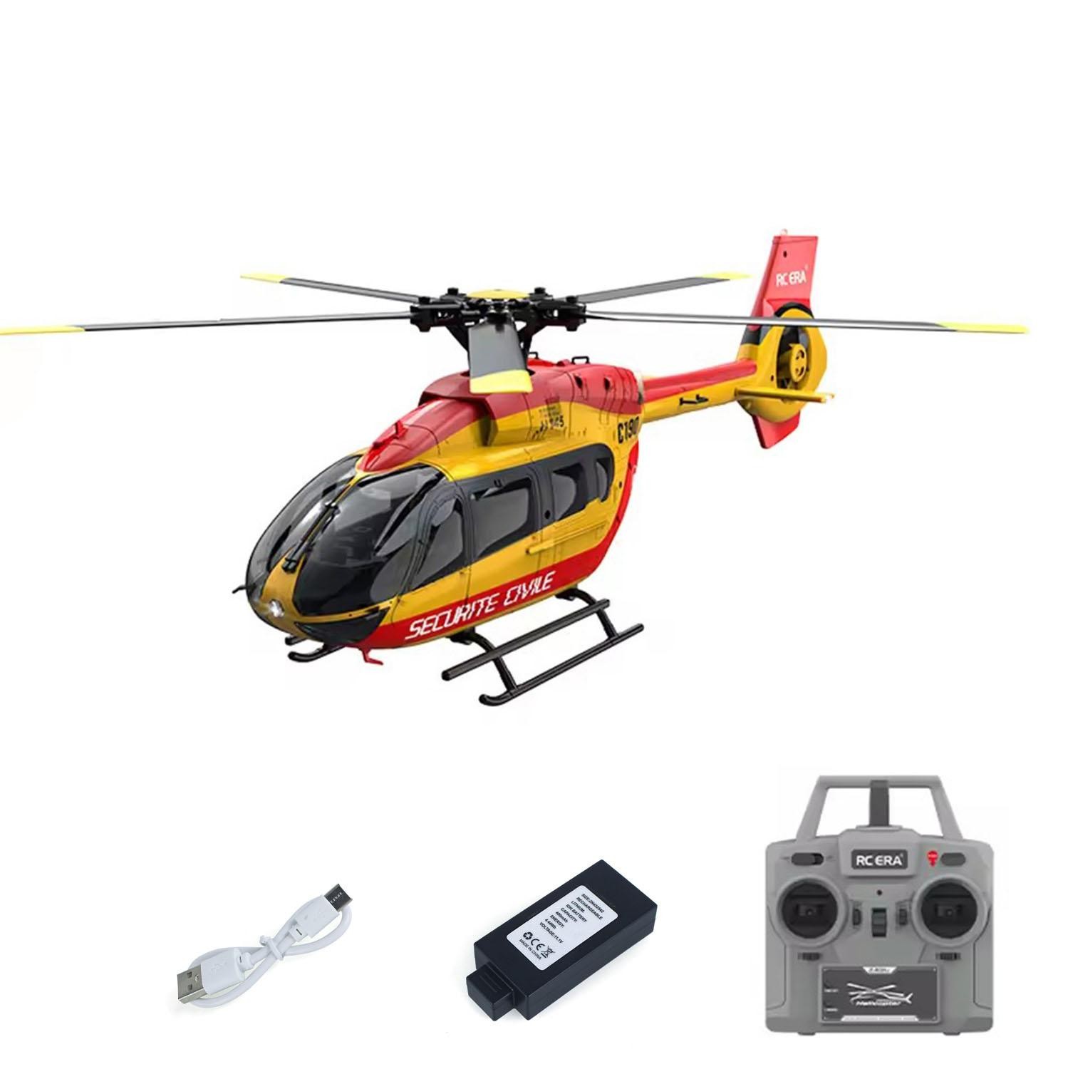1/30 RC ERA 6CH Radio Controlled Helicopter C190 Dual Brushl