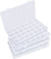 28 Grids Bead Organizer, Craft Organizers and Storage, Acrylic