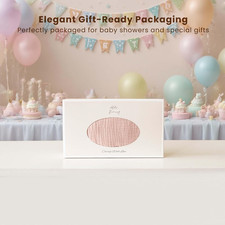 Muslin Baby Sleep Sack 6-12 Months 0.8 TOG, 2 Pack 100 Cotton Wearable Blank...