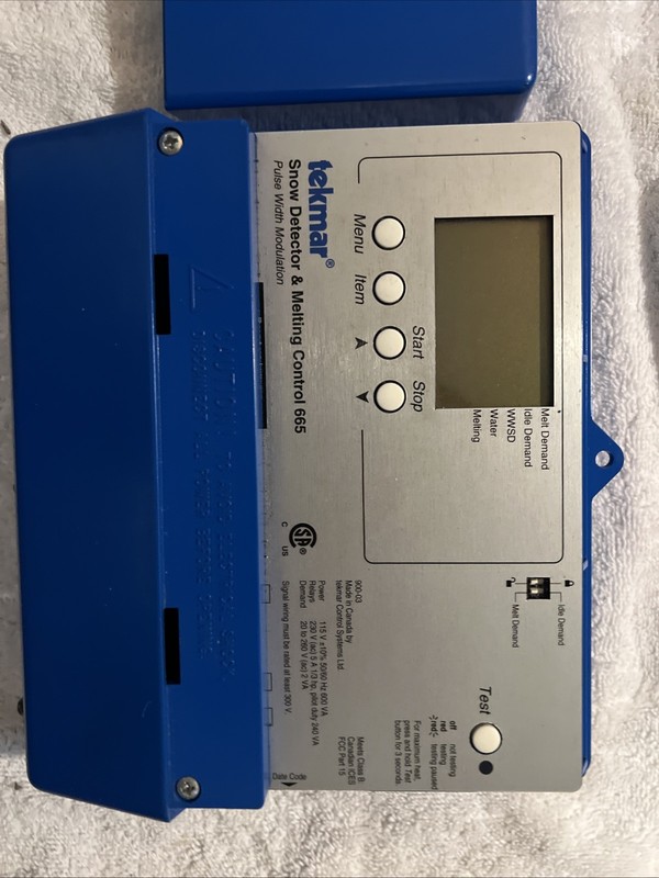 tekmar Snow Detector & Melting Control 665, 5A, Corded Electric, 115/230/20V
