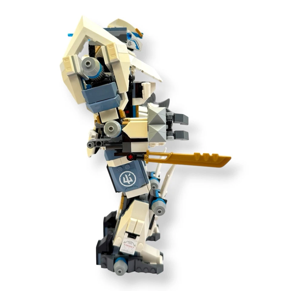 LEGO NINJAGO Legacy Zane’s Titan Mech Battle (71738) con manual (amarillento) Foto 3 de 4