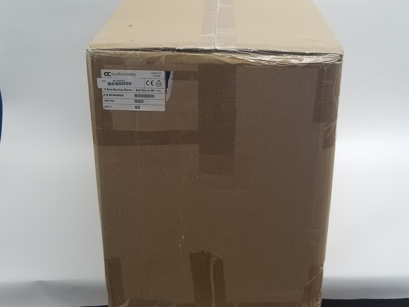 New AudioCodes MP-RMSHL 10 Rackmount Shelves for MediaPack-11x