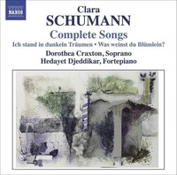 Audio Cd - Clara Schumann - Lieder (Integrale) - Naxos -D- Neu