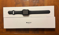 Apple Watch Series 3 Space Gray Aluminum Case with Black Sport Band 38 mm