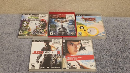 Lot Of 17 PlayStation 3 Games Arkham Asylum Mirror's Edge Far Cry 3 Lego Movie - Picture 2 of 12