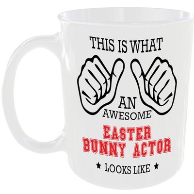 EIN TOLLER OSTERHASE SCHAUSPIELER SIEHT AUS WIE TASSE IDEALES GESCHENK TASSE FÜR ARBEIT JOB KARRIERE
