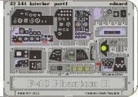 F-4C Phantom Ii Interior -Tamiya- 1/32 - Eduard 32544