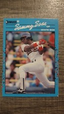 1990 Sammy Sosa Donruss Rookie Card Error Card WRONG BIRTHDAY. Rare Error Card