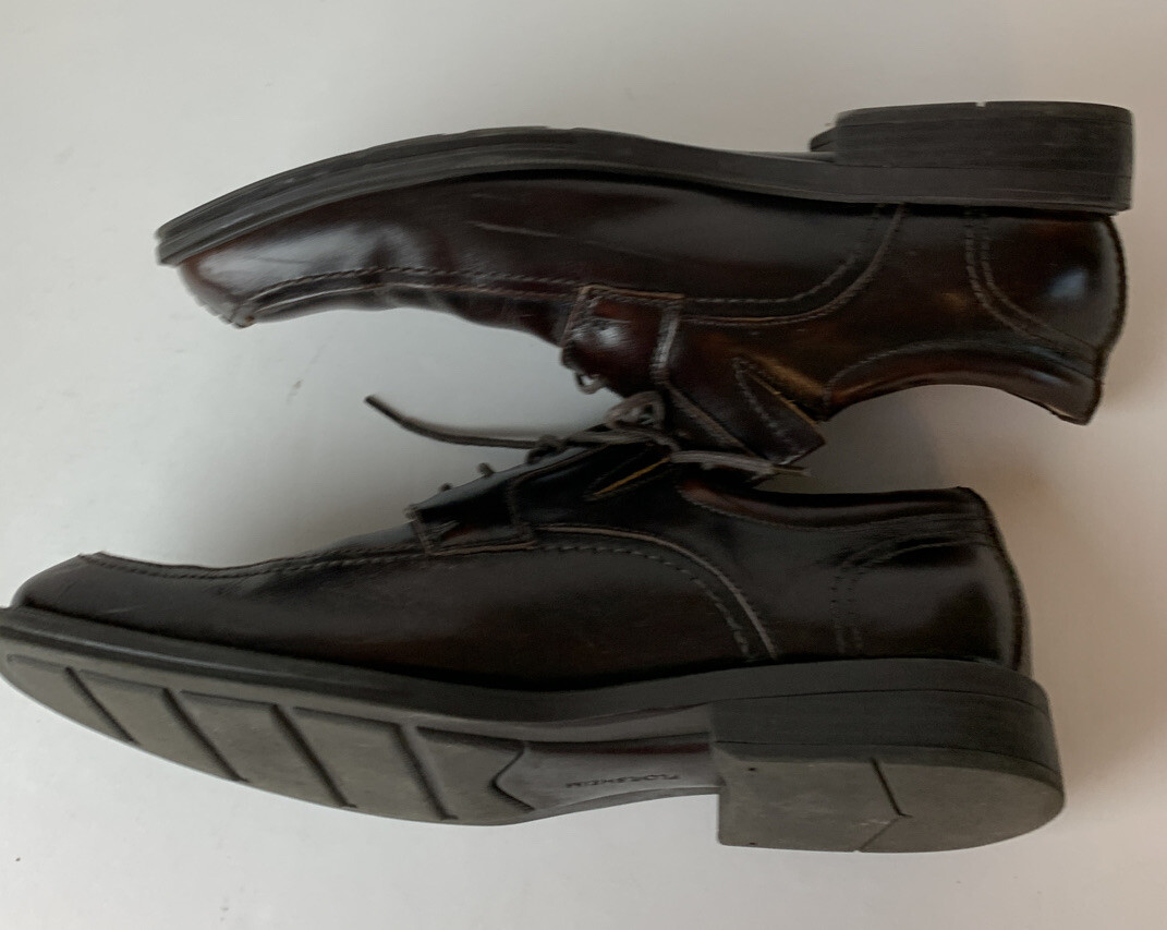 Florsheim Billing Oxfords Shoes Mens 10EEE Wide Brown Genuine Leather 13113-200 Florsheim 13113-200 Brown Leather Casual Lace Up Oxfords  main image 2