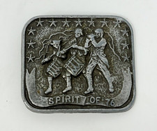 Spirit of 76 Marching Band American Revolution Bicentennial Belt Buckle BN