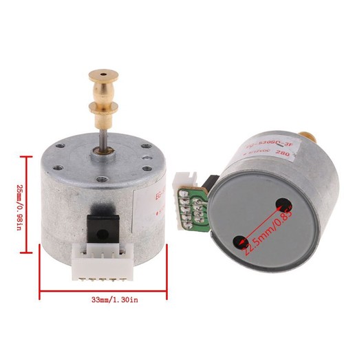 EG530SD-3F DC5-12V for Motor Turntable Record Players Part Phonograph M - Afbeelding 15 van 25