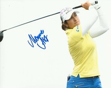 LPGA GOLFER MARINA ALEX HAND SIGNED 8x10 PHOTO A w/COA WOMEN'S GOLF PROOF 