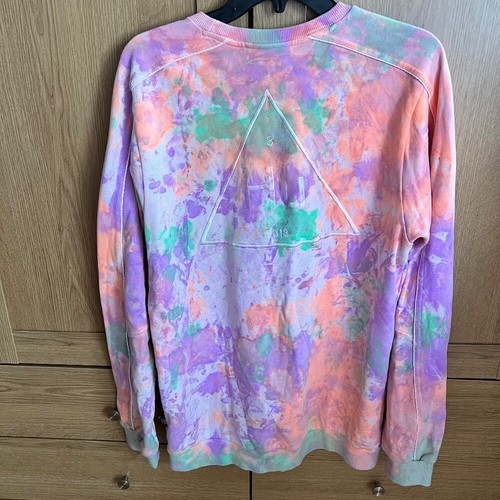 Adidas X Pharell Williams tie dyed HU 2018 crew neck sweatshirt - Picture 8 of 16