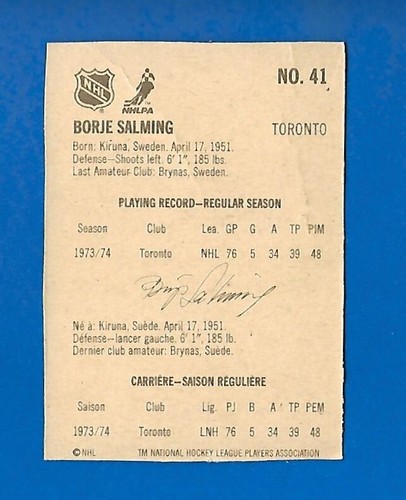 1974-75 LIPTON SOUP NHL HOCKEY CARD ERROR & VARIATION + RED WALLET 1-50 SEE LIST - Picture 257 of 322