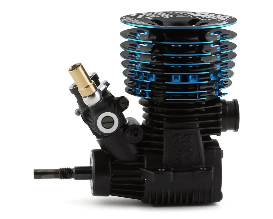 O.S. Speed B21 AD3 Adam Drake 3 Competition .21 Nitro Engine w/2100SC Pipe - Image 4 of 4