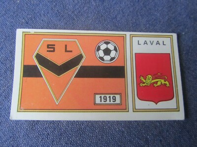 Autocollant Stade Lavallois - Panini 1977 - N°66 - Équipe Image - Original