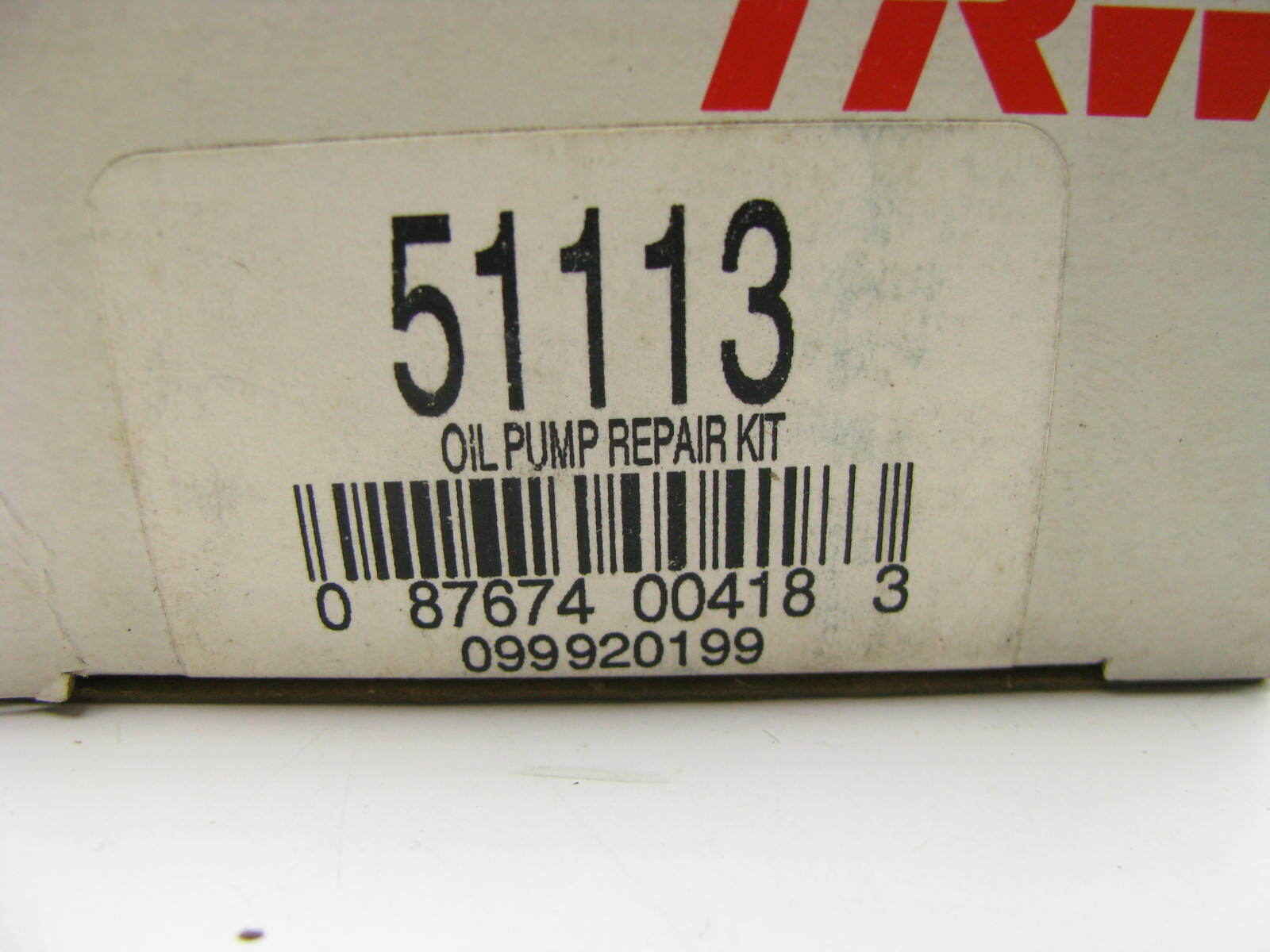 TRW 51113 Engine Oil Pump Rebuild Kit for 19761987 GM 3.8L 5.7L eBay