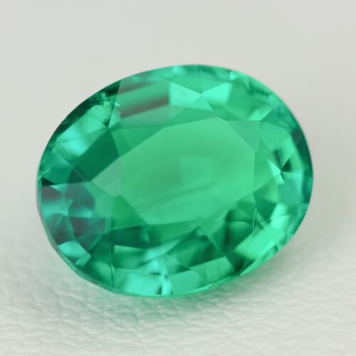 2.4-2.6ct 1pc Colombian Hydrothermal Emerald Lab Grown Loose Stone - Picture 2 of 5