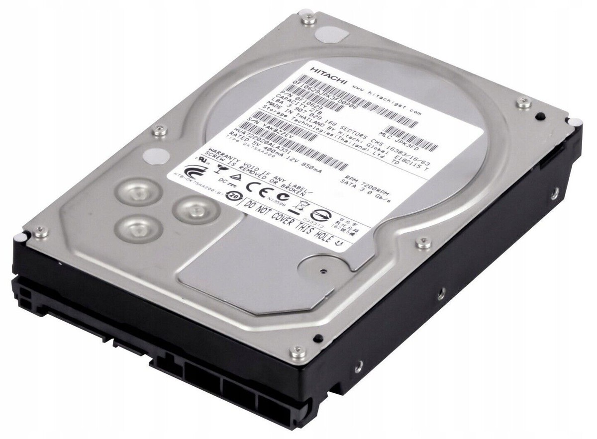 hua722020ala330、PN 0?F10312、MLC jpk34e、Hitachi 2tb SATA 3.5ハードドライブ Amazon.com: Imsourcing hua722020ala330 2tb sata 7.2k RPM
