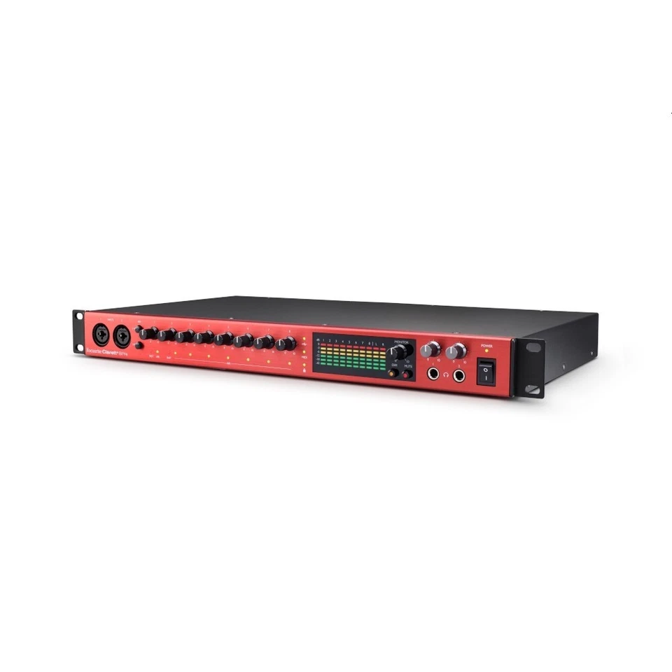 FOCUSRITE CLARETT+ 8PRE Studio-Grade 18-In/20-Out USB/MIDI Audio Interface - Image 4 of 4