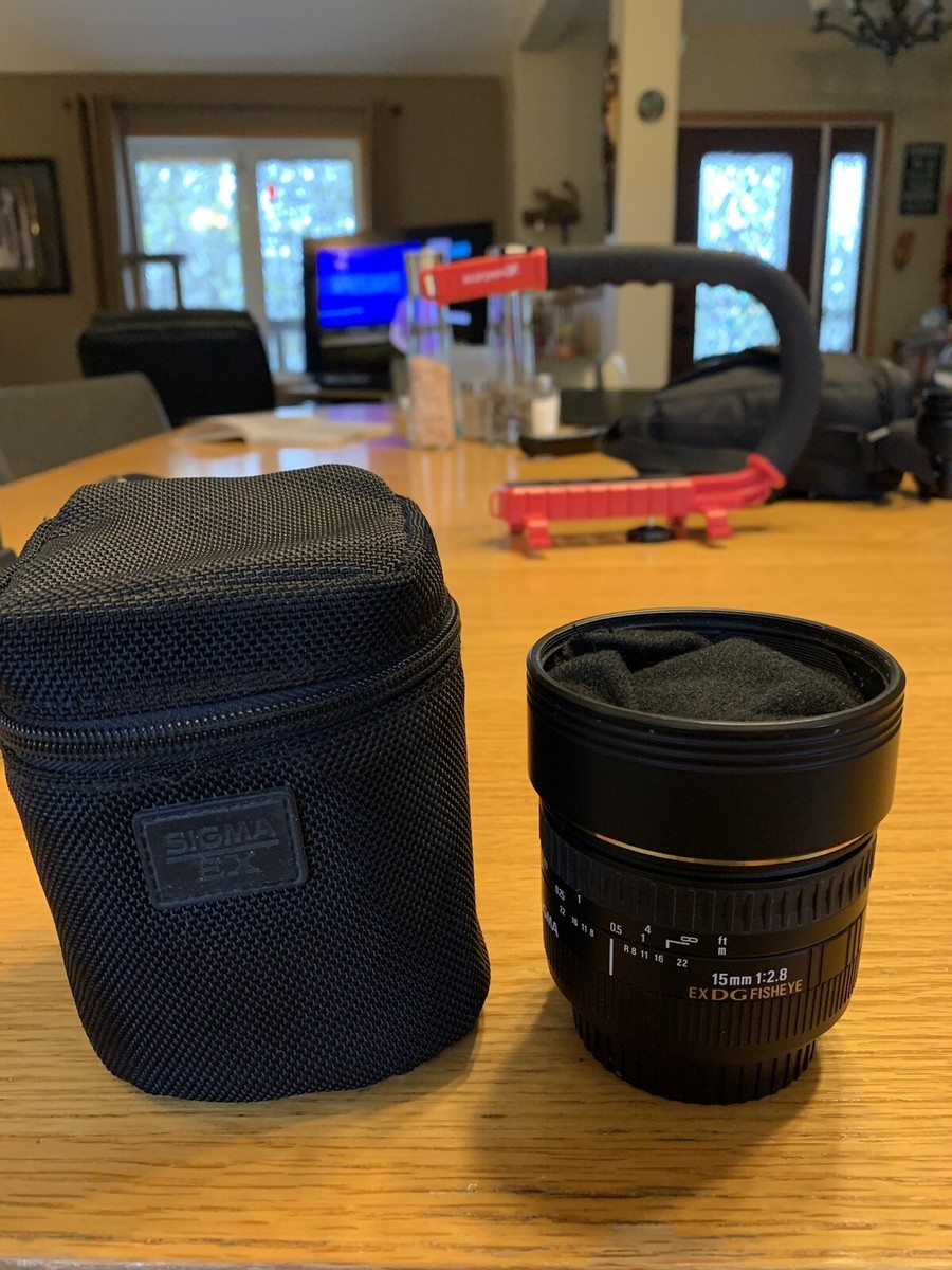CANON★SIGMA AF 15mm F2.8 EX DG Sigma 15mm f/2.8 EX DG Fisheye Canon EF Fit Lens | eBay
