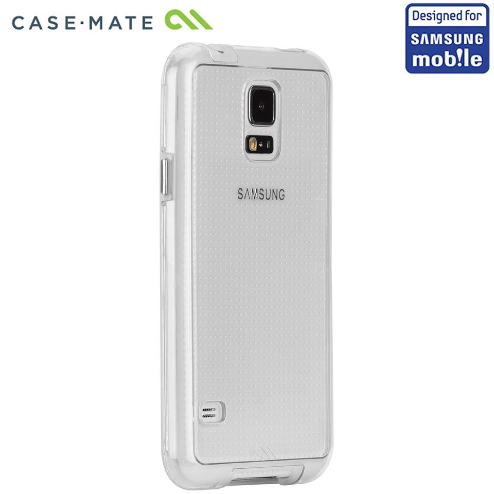 GENUINE CaseMate Samsung Galaxy S5 Tough Naked Case Cover Clear | CM030887 - Image 3 of 4