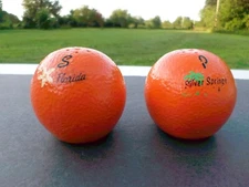Vintage Florida Oranges Salt & Pepper Shakers 
