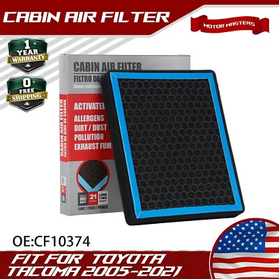 VEHITO HEPA Cabin Air Filter for Toyota Tacoma 2005-2021 CF10374