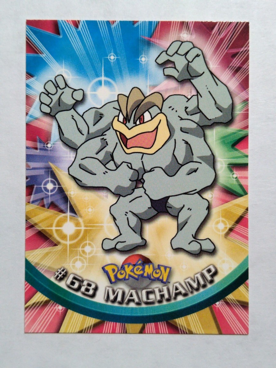 Machamp #68 Pokemon Topps TV Animation Edition Black Label