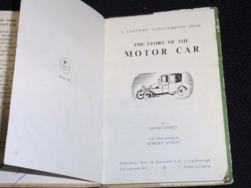 Vintage 1962 Ladybird Book -The Story Of the motor Car-Series 601 -VG - Picture 2 of 10