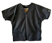 Scrub Top Size Medium Cherokee Workwear Style 4700 RN:93643 Pewter