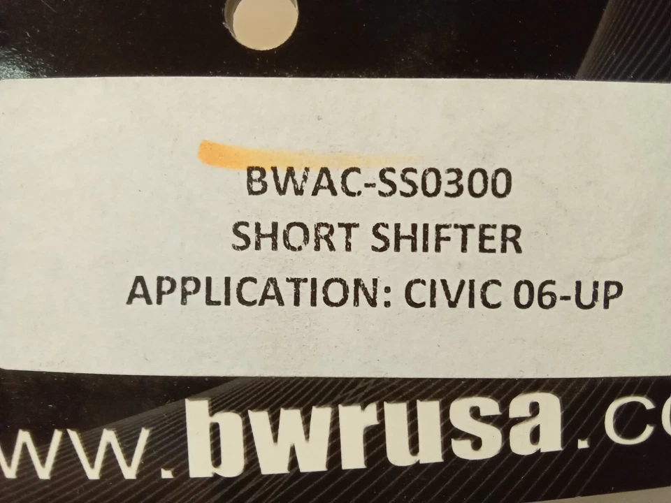 Blackworks BWR Quick Short Throw Shift Adapter for 06-11 Civic Foto 3 de 3
