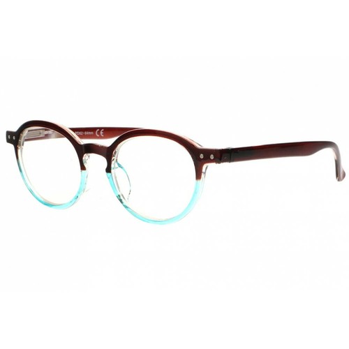 Lunettes De Lecture Fantaisie Bleues New Time - Dioptrie +3 - Neuf Avec étiquettes