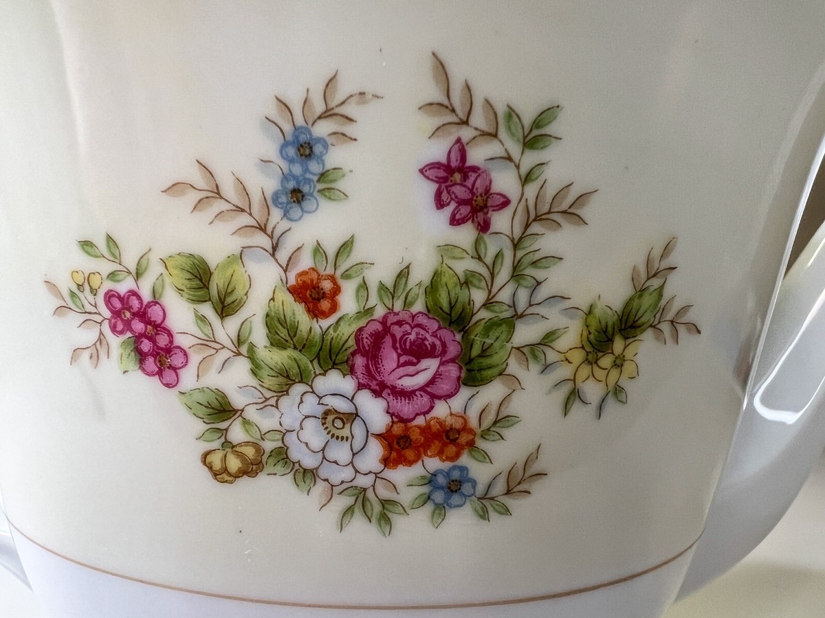 Vintage MCM 1947 Noritake Nippon Toki Kaisha Tea Pot N928 Pink