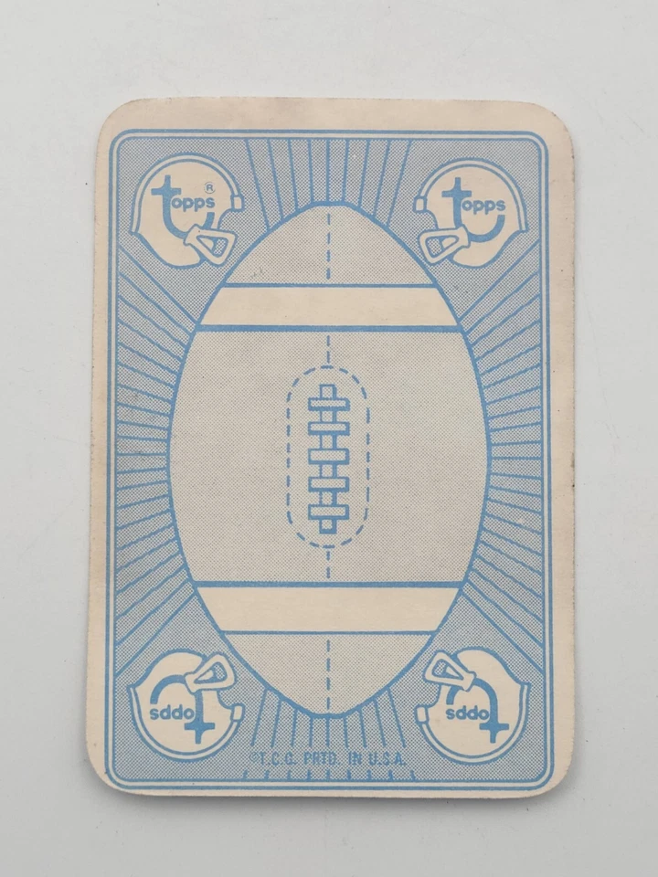 John Johnny Unitas Fumble 1971 Topps Game  #37 Baltimore Colts NFL HALL FAME - Image 2 of 2